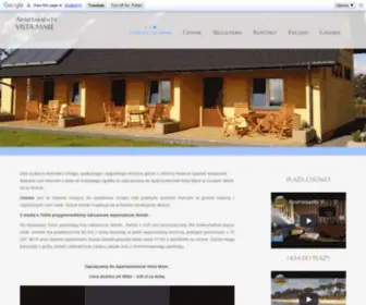 Cisowo.eu(VISTA MARE) Screenshot