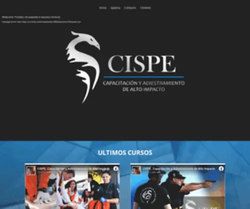 Cispe.com.mx(Cispe méxico) Screenshot
