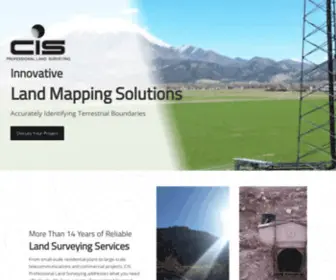 Cispls.com(Property Boundary Resolutions in Nephi) Screenshot