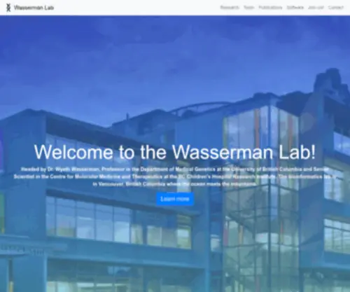Cisreg.ca(Wasserman Lab) Screenshot