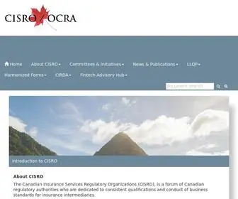 Cisro-Ocra.com(Cisro Ocra) Screenshot