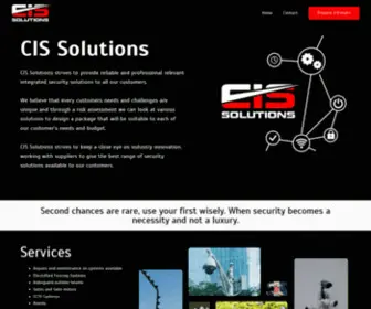 Ciss.co.za(Comprehensive Integrated Security Solutions) Screenshot