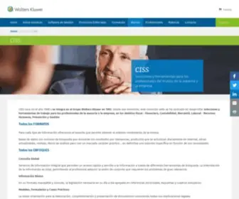 Ciss.es(Información Profesional para Asesores y Directivos) Screenshot