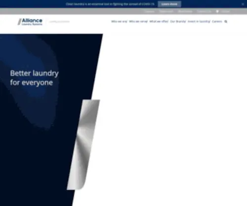 Cissell.com(Cissell Laundry Equipment) Screenshot