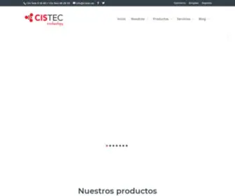 Cistec.es(CISTEC Technology) Screenshot