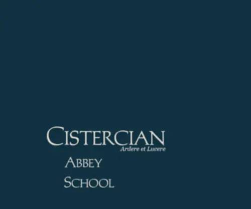 Cistercian.org(Cistercian Abbey and Preparatory School) Screenshot