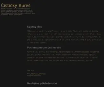 Cisticky-Bures.cz(Čističky) Screenshot