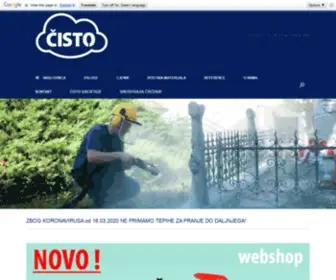 Cisto.hr(Čisto) Screenshot