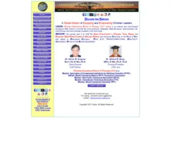 Cistonline.org(Christian International School of Theology) Screenshot