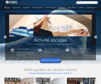 Cisu.be(Centre culturel et cultuel du judaisme sépharade. Organisation d'évènement) Screenshot