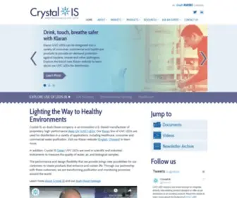 Cisuvc.com(UVC LEDs for Water) Screenshot
