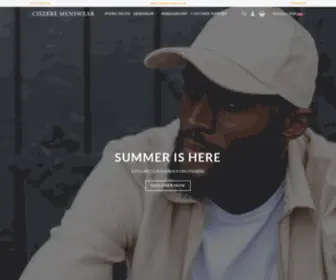 Ciszere.com(Menswear online) Screenshot