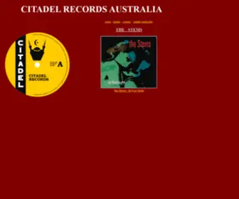 Citadel-Records.com(Citadel Records) Screenshot