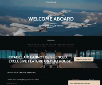 Citadelair.com(Citadel Air) Screenshot