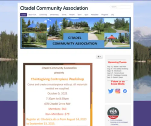 Citadelca.ab.ca(Citadelca) Screenshot