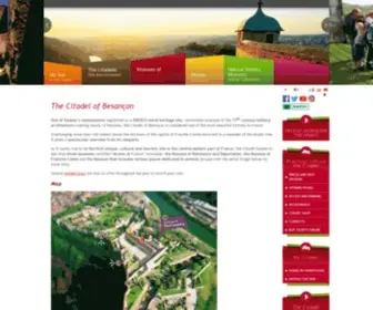 Citadelle.com(Forteresse Vauban inscrite au patrimoine mondiale de l'UNESCO) Screenshot