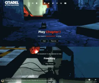 Citadelofthemachines.com(Citadel Of The Machines) Screenshot