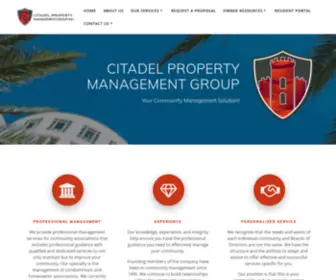 Citadelpmg.com(Your Community Management Solution) Screenshot