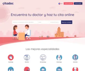 Citadoc.com(Encuentra tu doctor y haz tu cita online) Screenshot