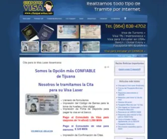 Citasparavisa.com(Visa Laser) Screenshot