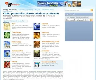 Citasyproverbios.com(Citas) Screenshot