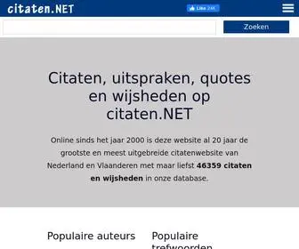 Citaten.net(Quotes) Screenshot