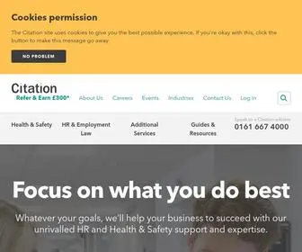 Citation.co.uk(Health & Safety and Employment Law Services) Screenshot