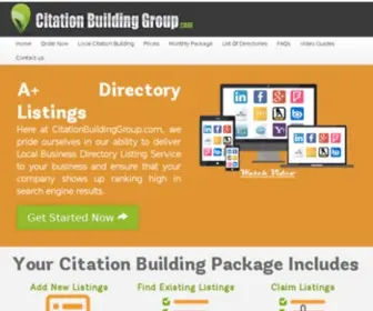 Citationbuildinggroup.com(Local Citations) Screenshot