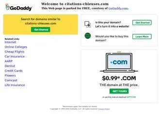 Citations-Chieuses.com(Citations Chieuses) Screenshot