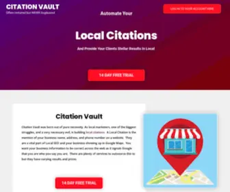 Citationvault.com(Citation vault) Screenshot