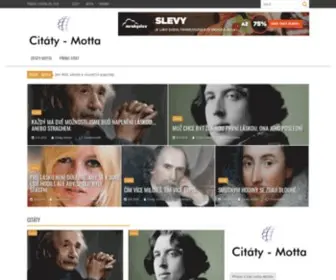 Citaty-Motta.cz(Citaty Motta) Screenshot