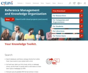 Citavi.com(Best Reference Management Software for Writing and Note Taking) Screenshot