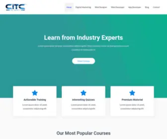 Citc.in(Join #1 Best Digital Marketing Training Institute CITC) Screenshot