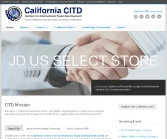 Citd.org(California CITD Statewide Network) Screenshot
