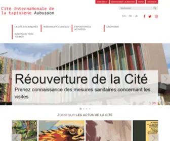 Cite-Tapisserie.fr(Cite Tapisserie) Screenshot