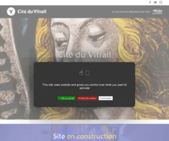 Cite-Vitrail.fr(Ouverture à Troyes 17 décembre 2022Le vitrail à hauteur de regard) Screenshot