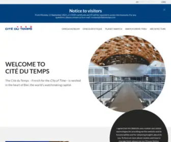 Citedutemps.com(The Cité du Temps) Screenshot