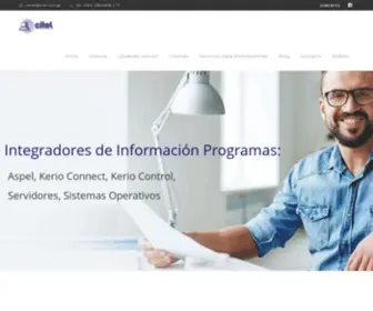 Citel.com.gt(Integradores) Screenshot