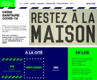 Citemodedesign.fr(Cité) Screenshot