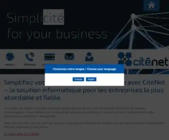 Citenet.net(Citénet) Screenshot
