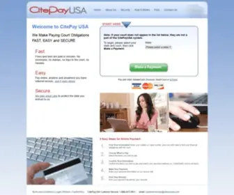 Citepayusa.com(CitePayUSA) Screenshot