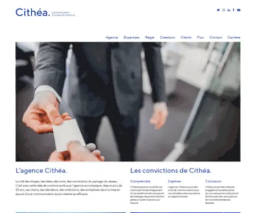 Cithea.com(Cithéa) Screenshot