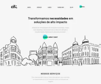 Citi.org.br(Transformamos necessidades em soluções de alto impacto) Screenshot