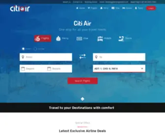 Citiair.com(Citi Air) Screenshot