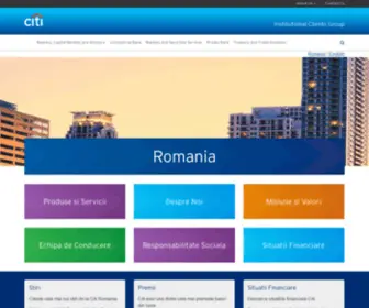 Citibank.ro(Citi) Screenshot
