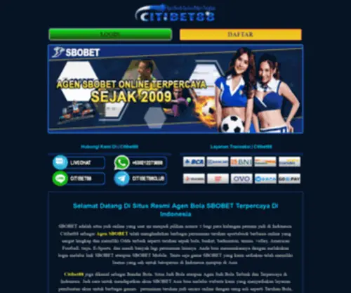 Citibet88.club(Citibet 88 club) Screenshot