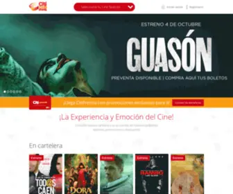 Citicinemas.com.mx(Diversidad Empresarial) Screenshot