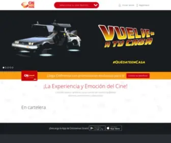 Citicinemas.com(La Experiencia y Emoción del Cine) Screenshot