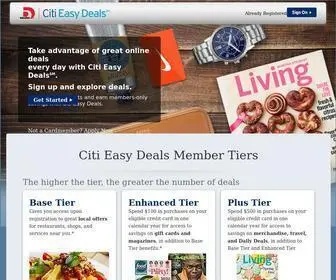 Citieasydeals.com(Citi easy deals) Screenshot