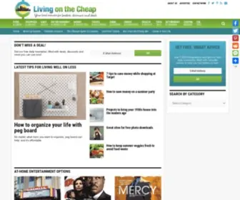 Citiesonthecheap.com(Living On The Cheap) Screenshot